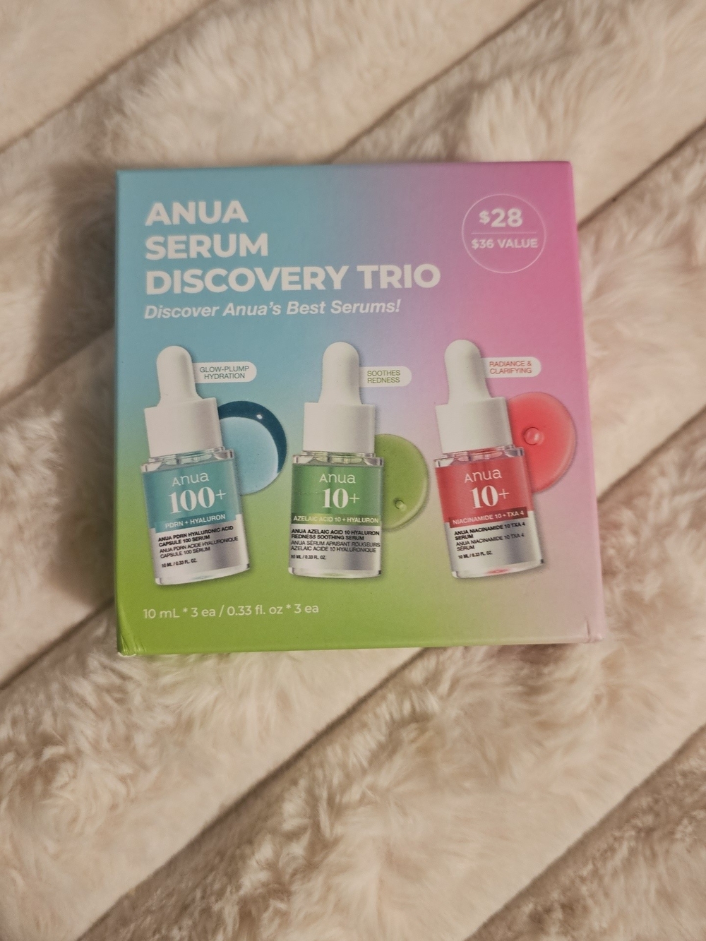 Anua Serum Discovery Trio - Blue, Green, Pink